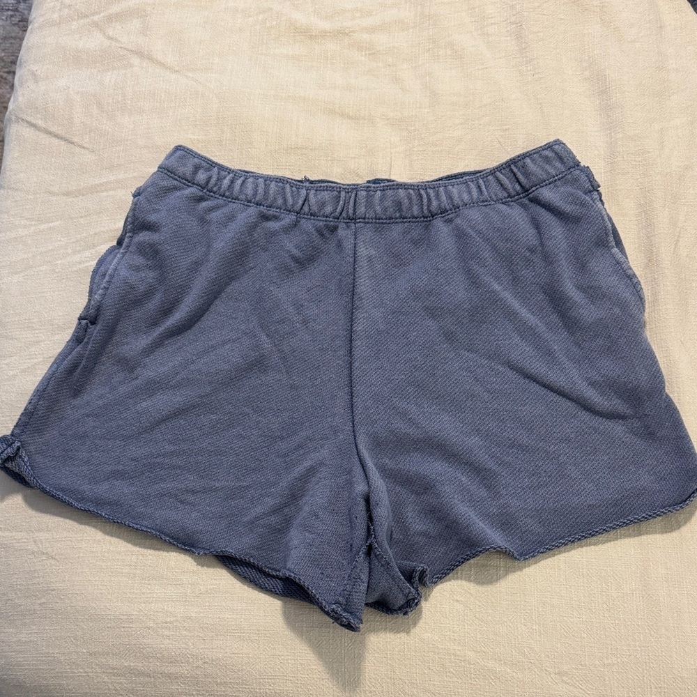 Aerie Gray Blue Shorts